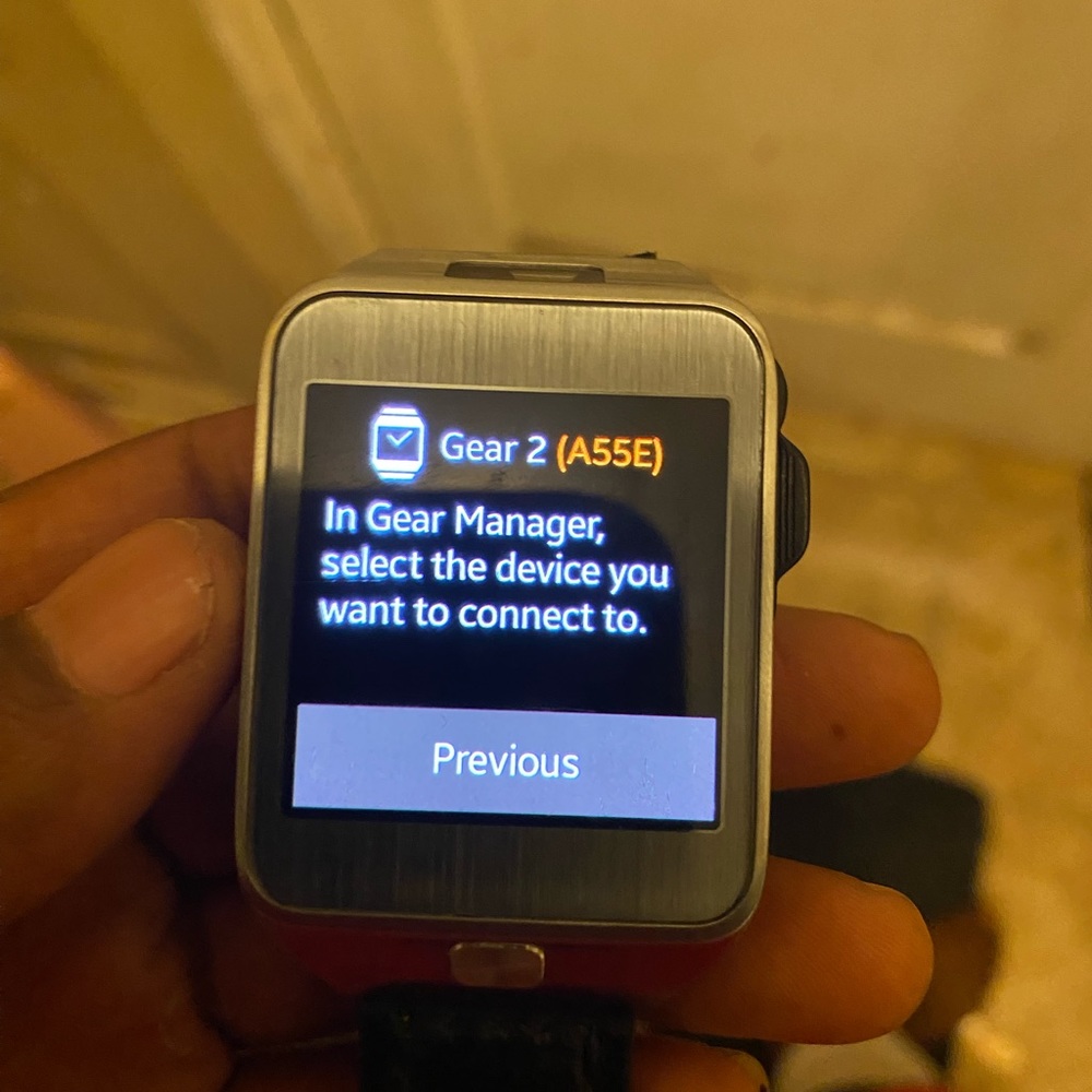 Samsung Galaxy Wearable Watch